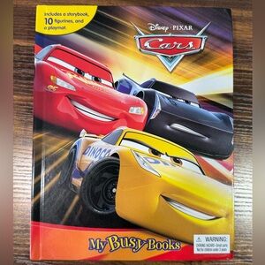 Disney Pixar Cars 3 busy book